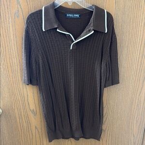 PJ Paul Jones - Slim Brown Polo Shirt for Men